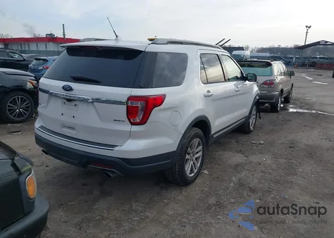 2018 Ford Explorer Xlt z USA, uszkodzony, nr VIN 1FM5K8D86JGC03476